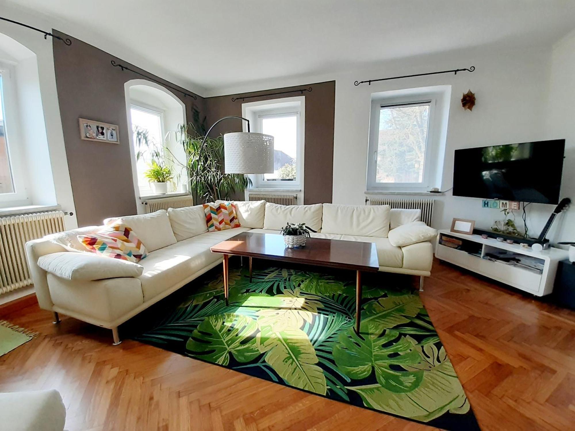 Schoene Altbauwohnung Auf Dem Land Kallham Kültér fotó